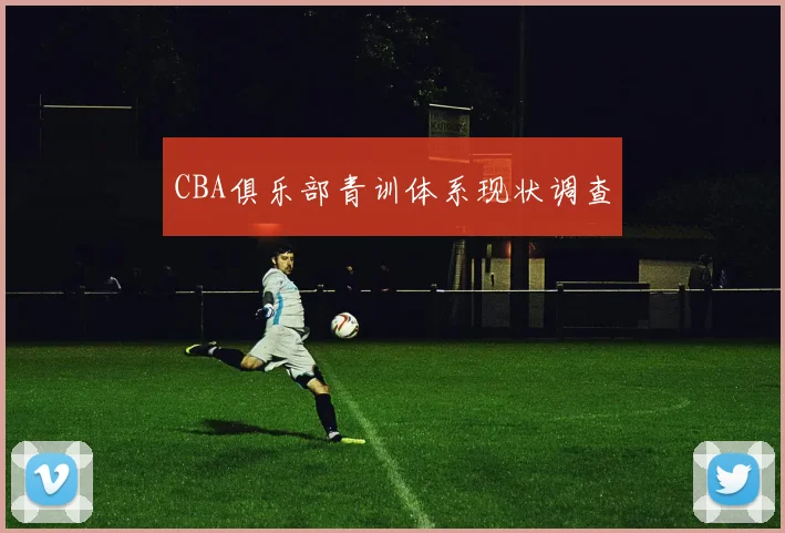 CBA俱乐部青训体系现状调查